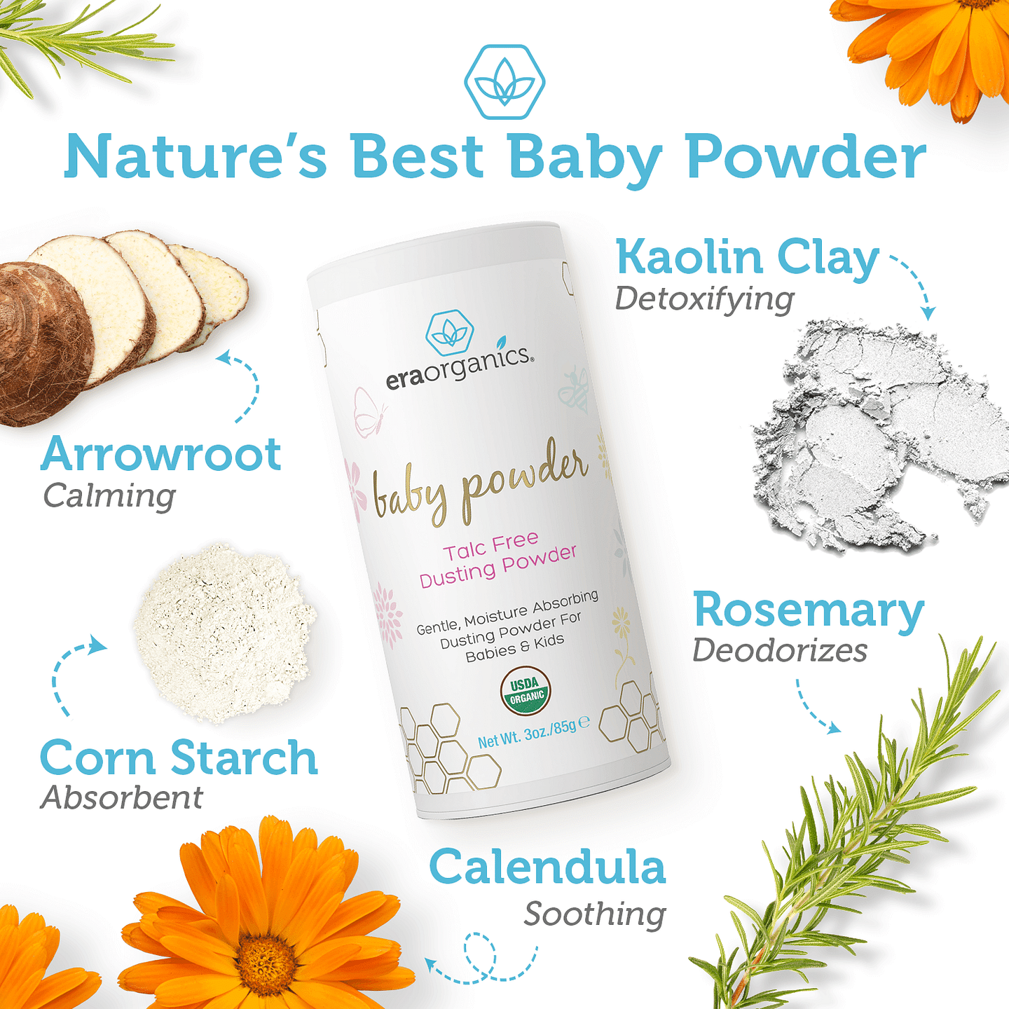 Talc Free Baby Powder