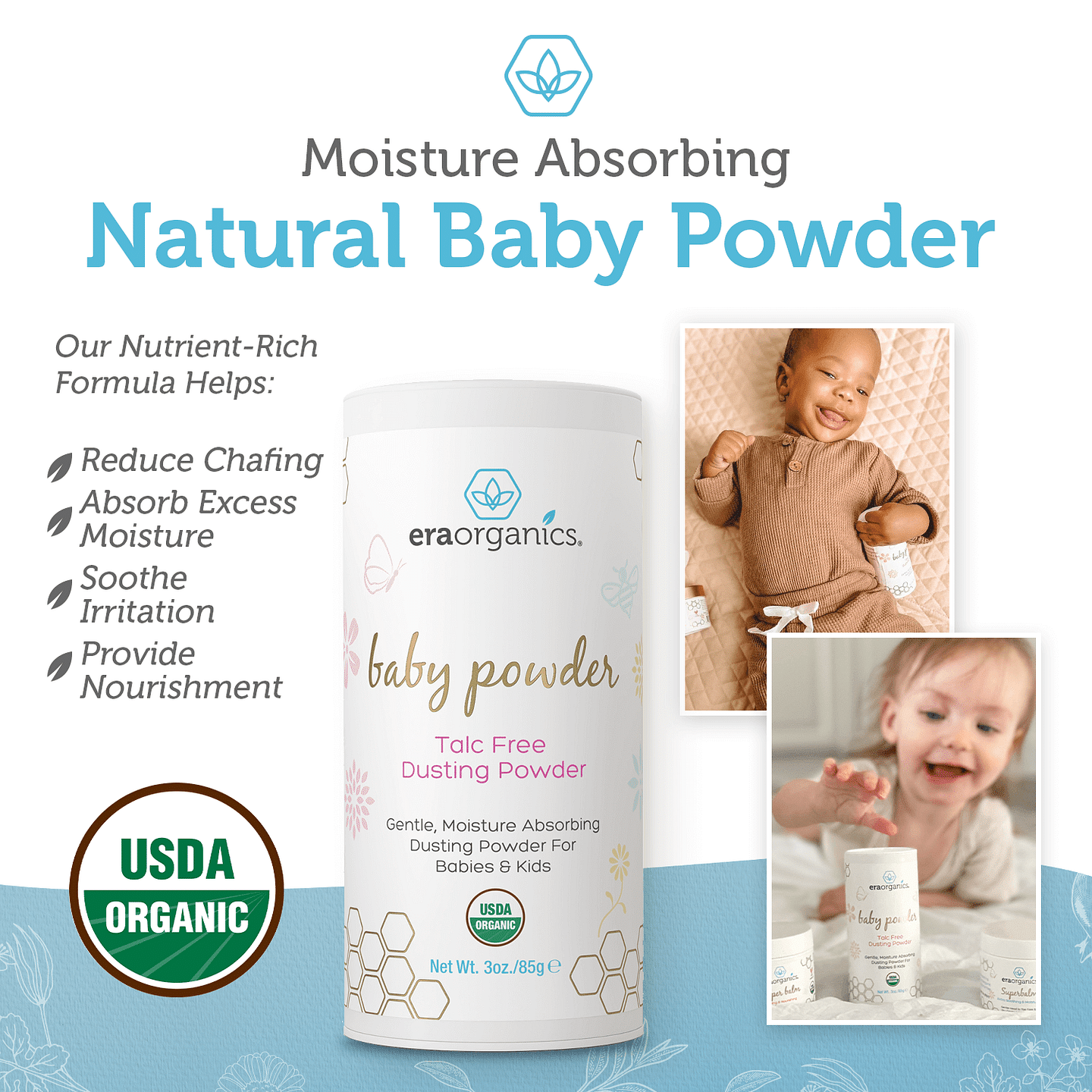 Talc Free Baby Powder