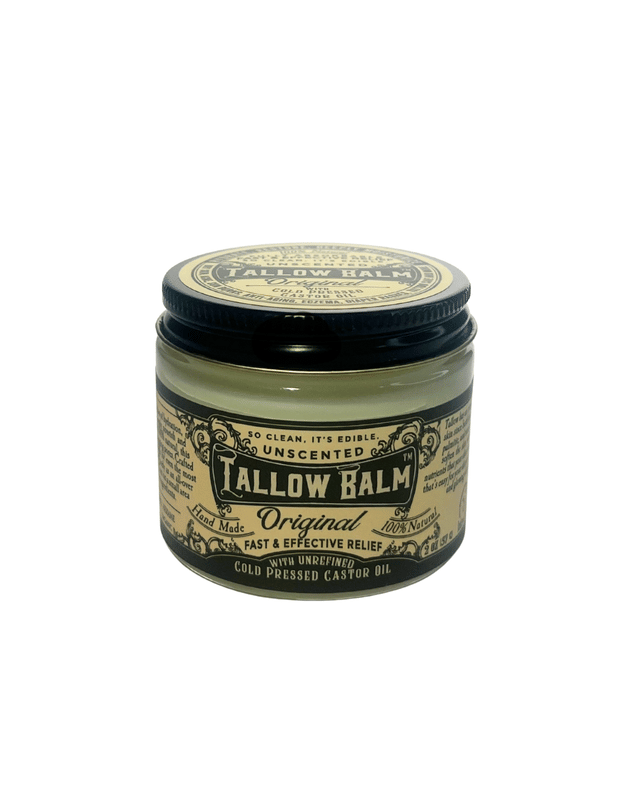Tallow Balm Original- Unscented with Organic Castor Oil - Unscented ...