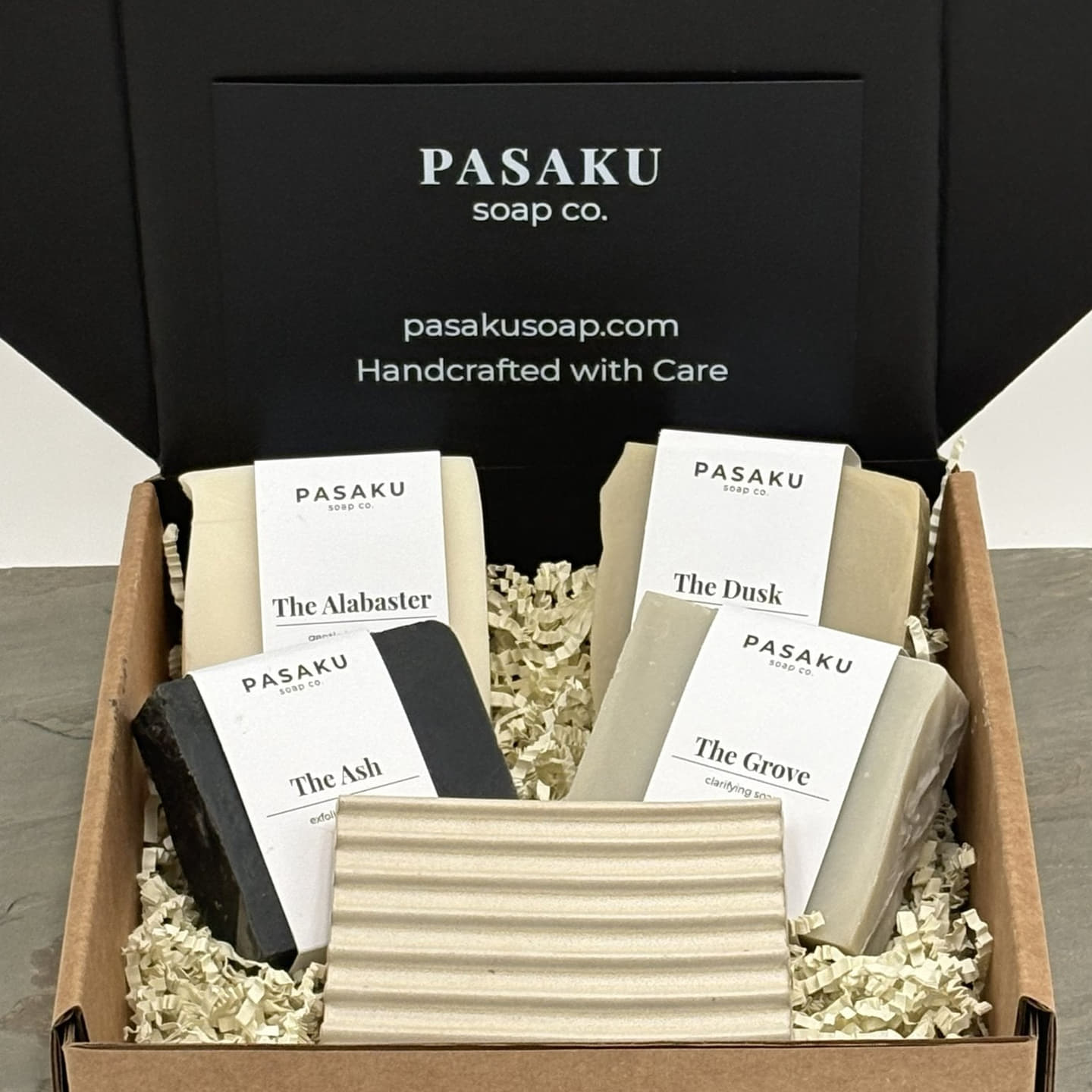 The Premiere Collection - Luxury Artisan Soap Gift Set - Linen