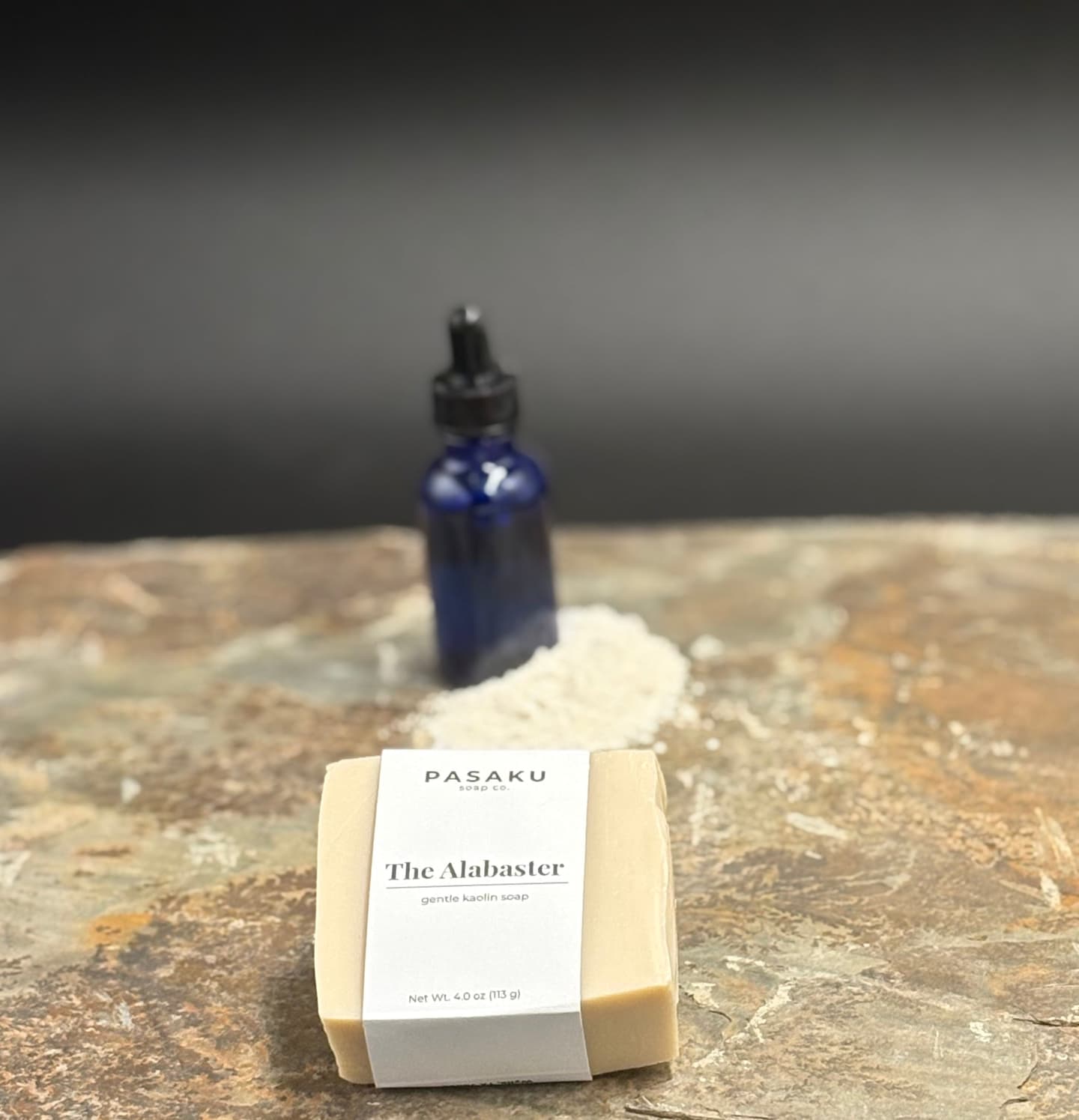 The Alabaster - Unscented Plant-Based Artisan Soap for Sensitive Skin