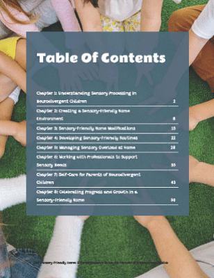 The Sensory-Friendly Home: A Comprehensive Guide for Parents of Neurodivergent Children (E-Book)