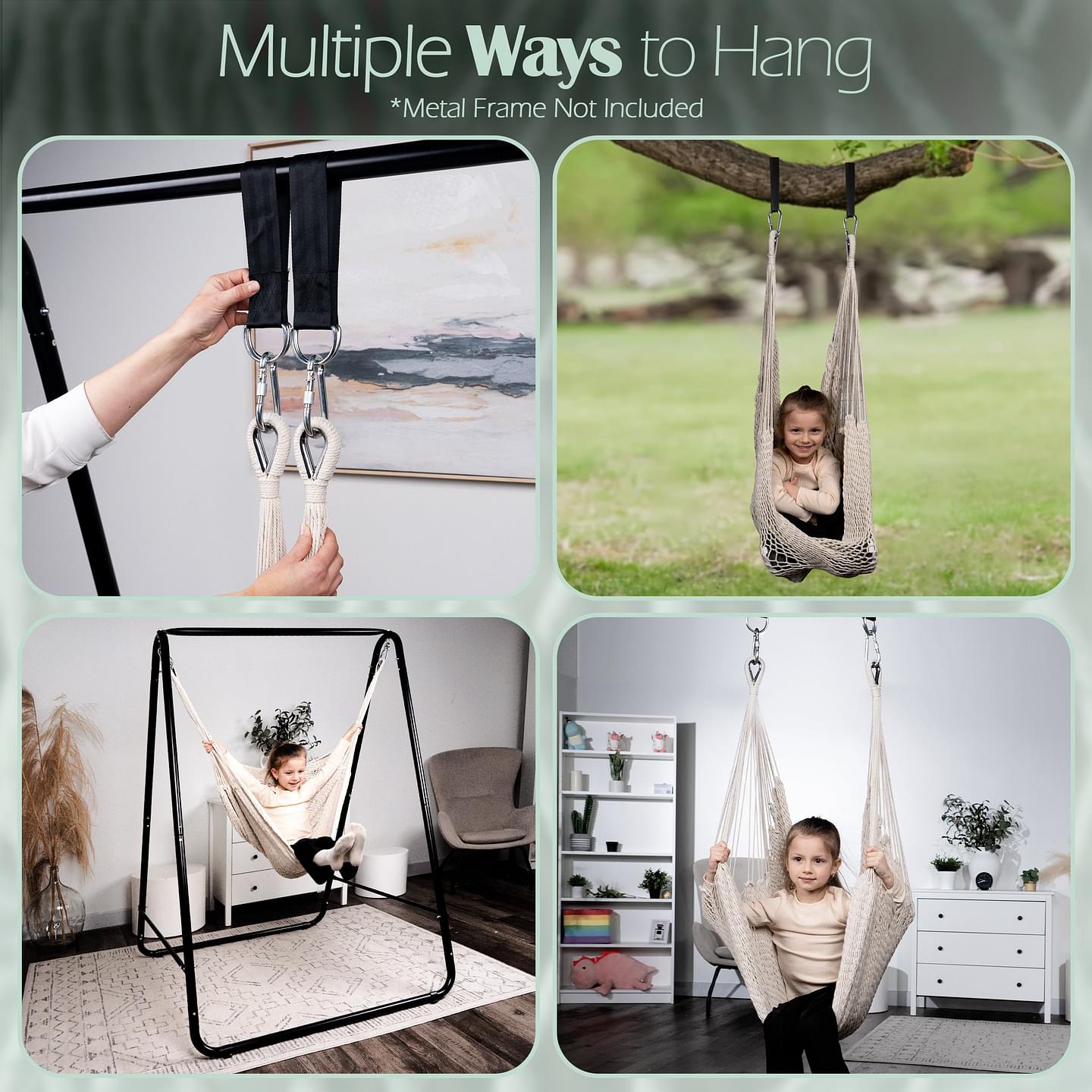 Therapist-Designed Sensory Swing For Children, Teens, and Adults- Medium