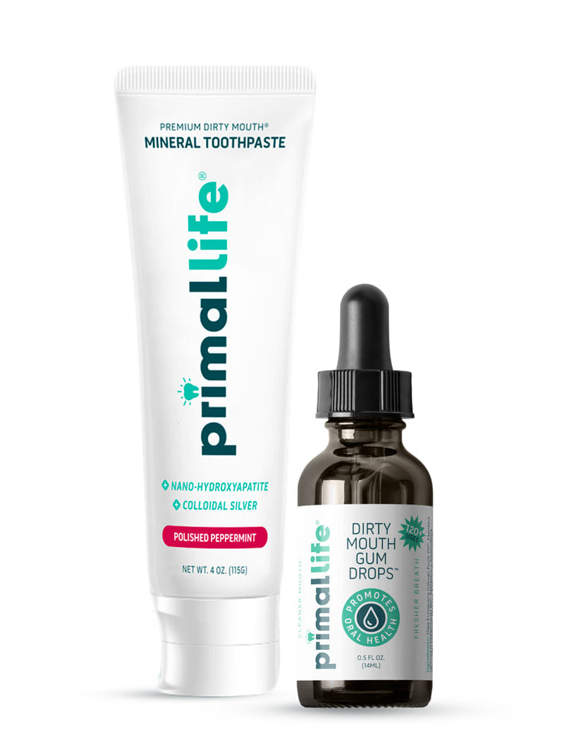 Primal Life Organics Dirty Mouth Toothpaste and Gum Drops