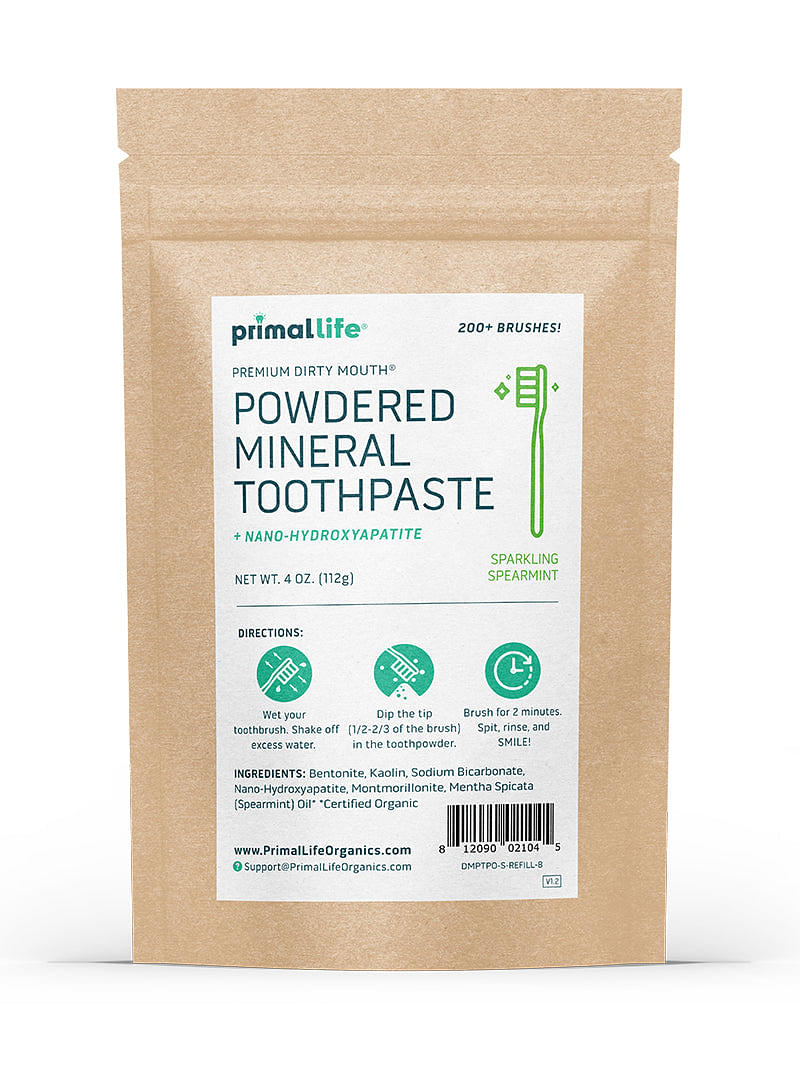 Toothpowder /  Powdered Mineral Toothpaste