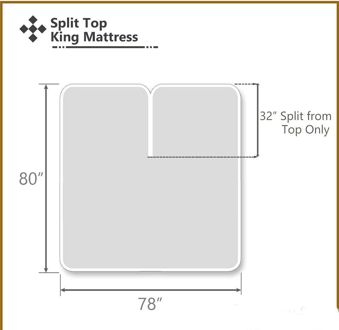 Top Split Flex King Sheet Set - Bamboo Cotton (Hybrid)
