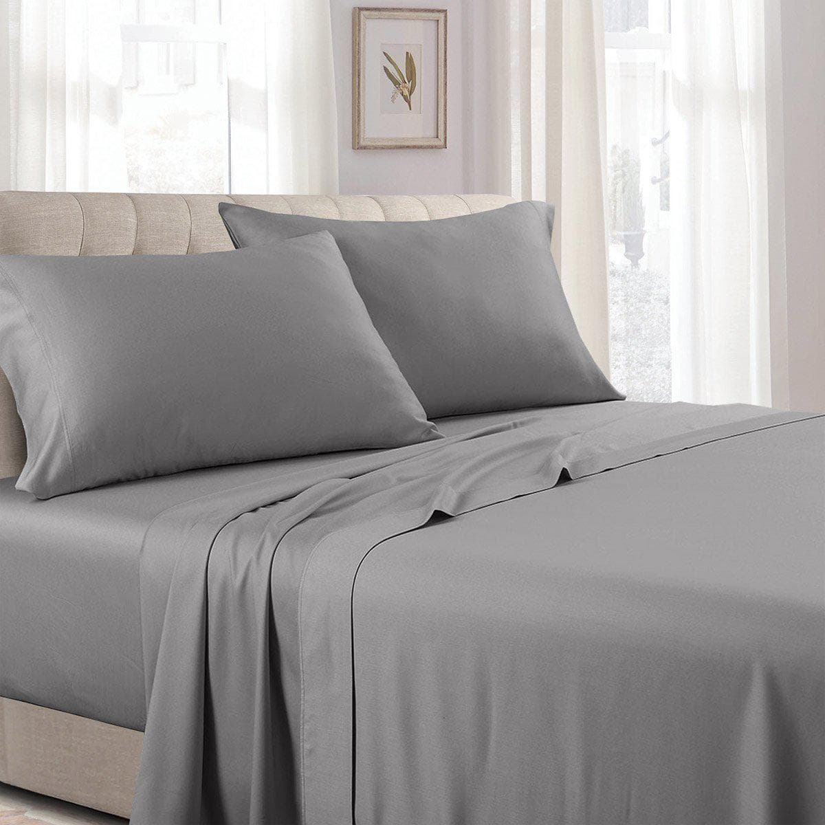 Top Split (Flex Top) California King Sheet Set - 340 Pure Cotton