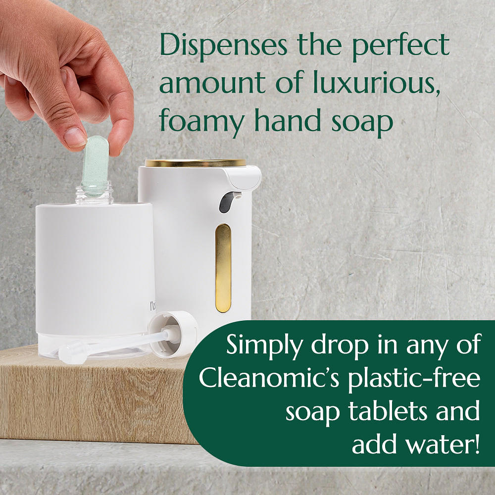 Touchless Soap Dispenser + Foaming Soap Tabs