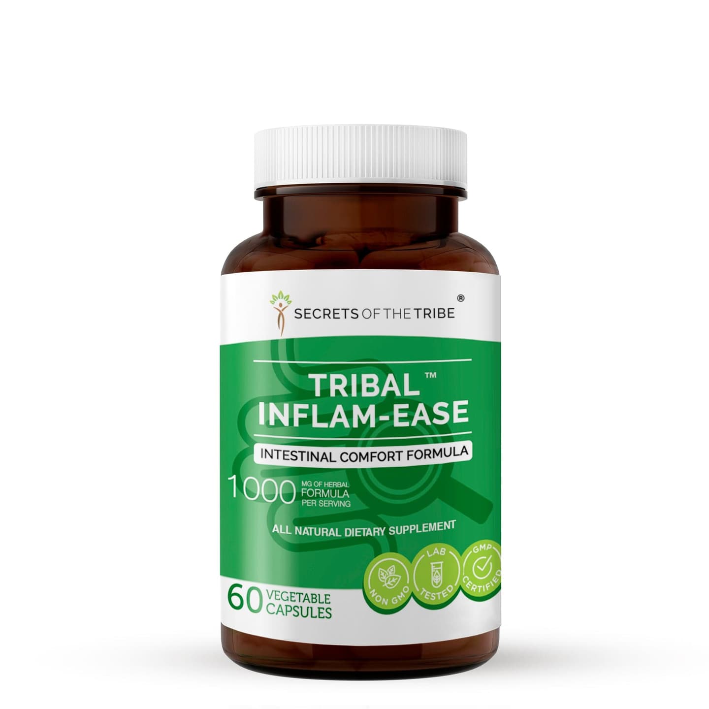 Tribal Inflam-ease Capsules. Intestinal Comfort Formula image