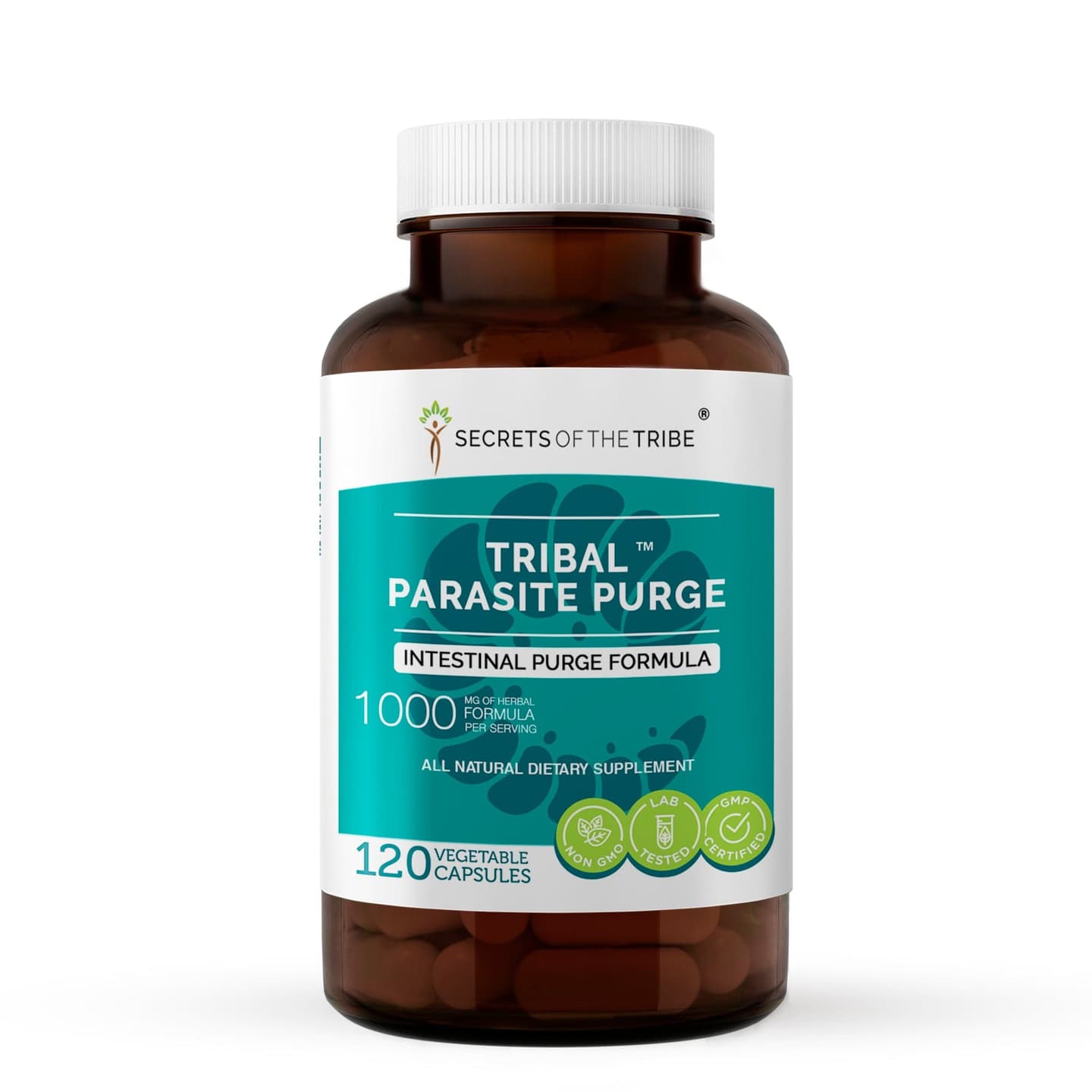 Tribal Parasite Purge Capsules. Intestinal Purge Formula image