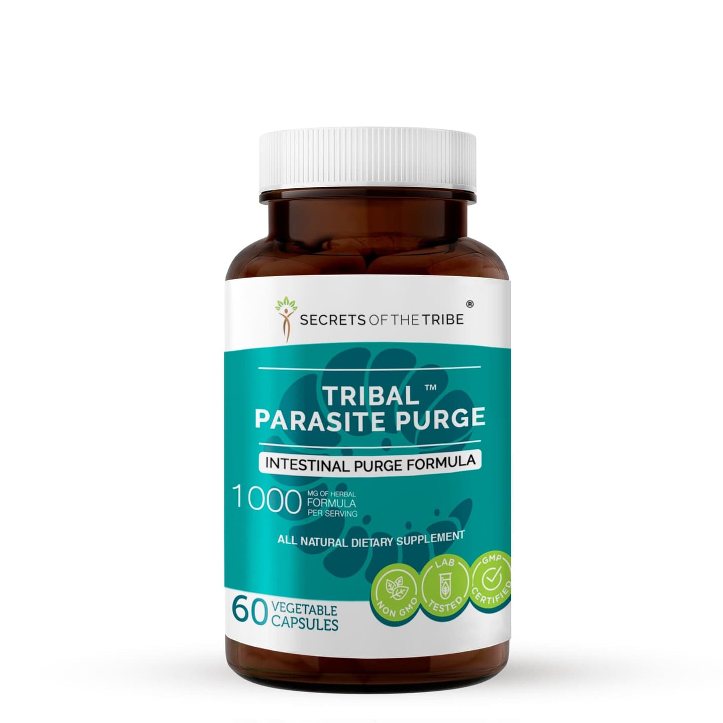 Tribal Parasite Purge Capsules. Intestinal Purge Formula image