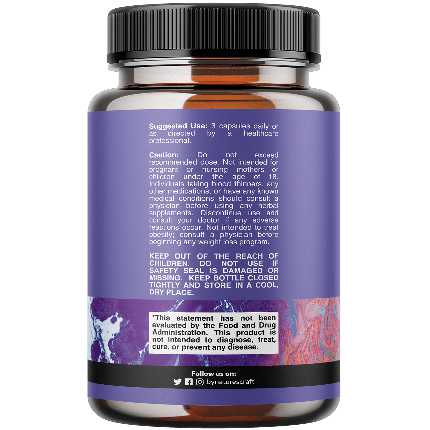 Triple Magnesium Complex 400mg per serving - 180 Capsules