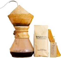TruBrain Nootropic Coffee Enhancer - Focus, Energy, Clarity. Fast Absorbing Nootropics | Brain Boosters | Improve Memory | Stop Procrastination