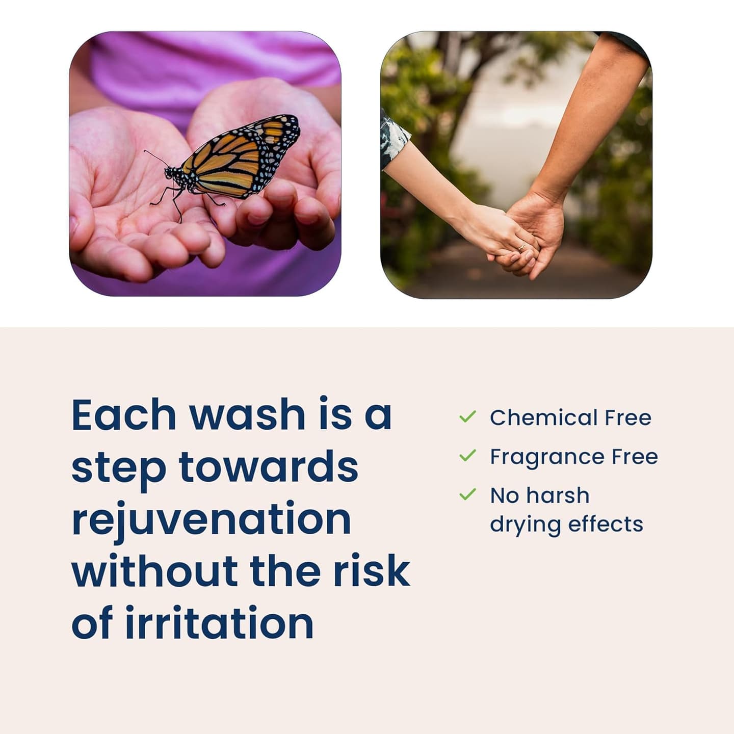 Truly Free Aloe Unscented Hand Soap - 10x Concentrated Aloe Vera, Non-Drying Gentle Cleanser - Bathroom Hand Soap - 1 Empty Bottle with Foaming Dispenser Pump + 2 Moisturizing Hand Soap Refill Pouches Unscented Starter Kit (Bottle + 2 Refills)