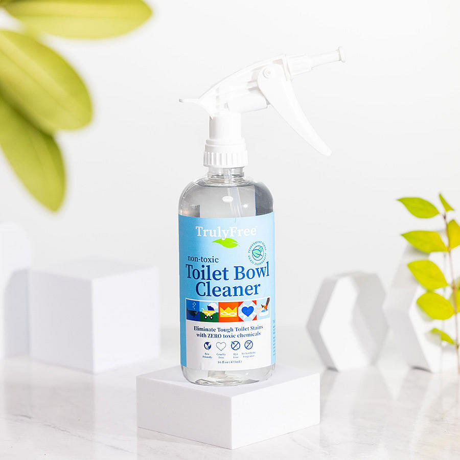 Truly Free Non-Toxic Foaming Toilet Bowl Cleaner BOTTLE