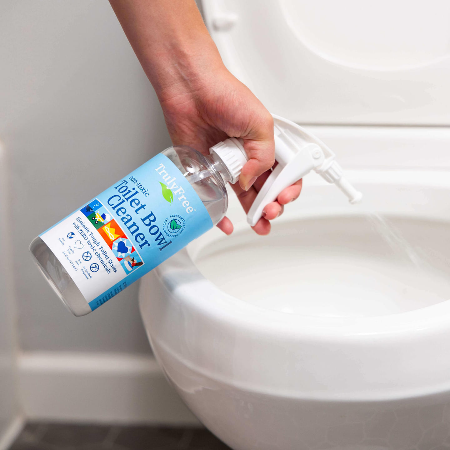 Truly Free Non-Toxic Foaming Toilet Bowl Cleaner REFILLS ONLY