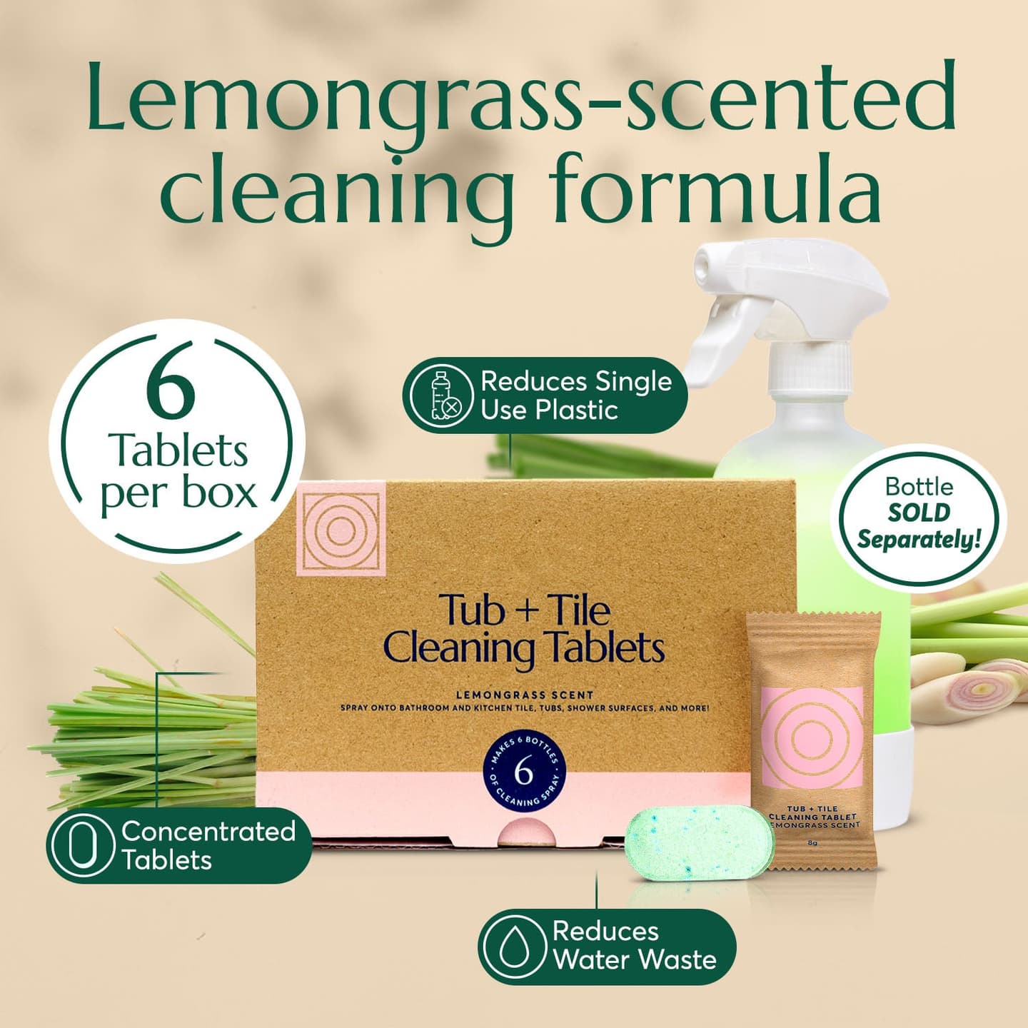 Tub + Tile Cleaning Tablets