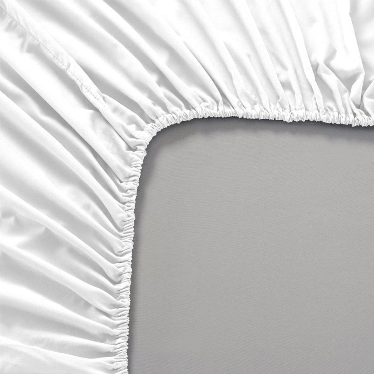 Twin XL Fitted Sheet Only - Cotton 340 Thread Count - 16” Deep Pocket