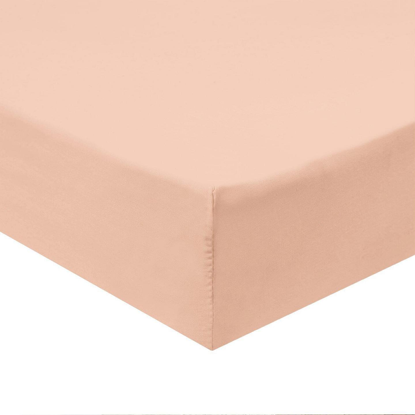 Twin XL Fitted Sheet Only - Cotton 340 Thread Count - 16” Deep Pocket