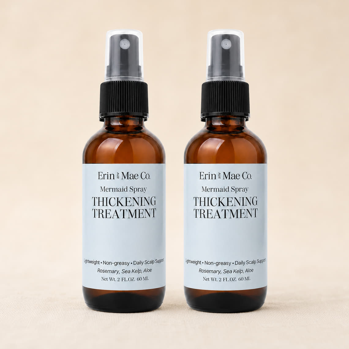 Mermaid Texturizing & Growth Spray – Buy One, Get One 50% Off | Scalp Thickening Treatment for Fuller Hair