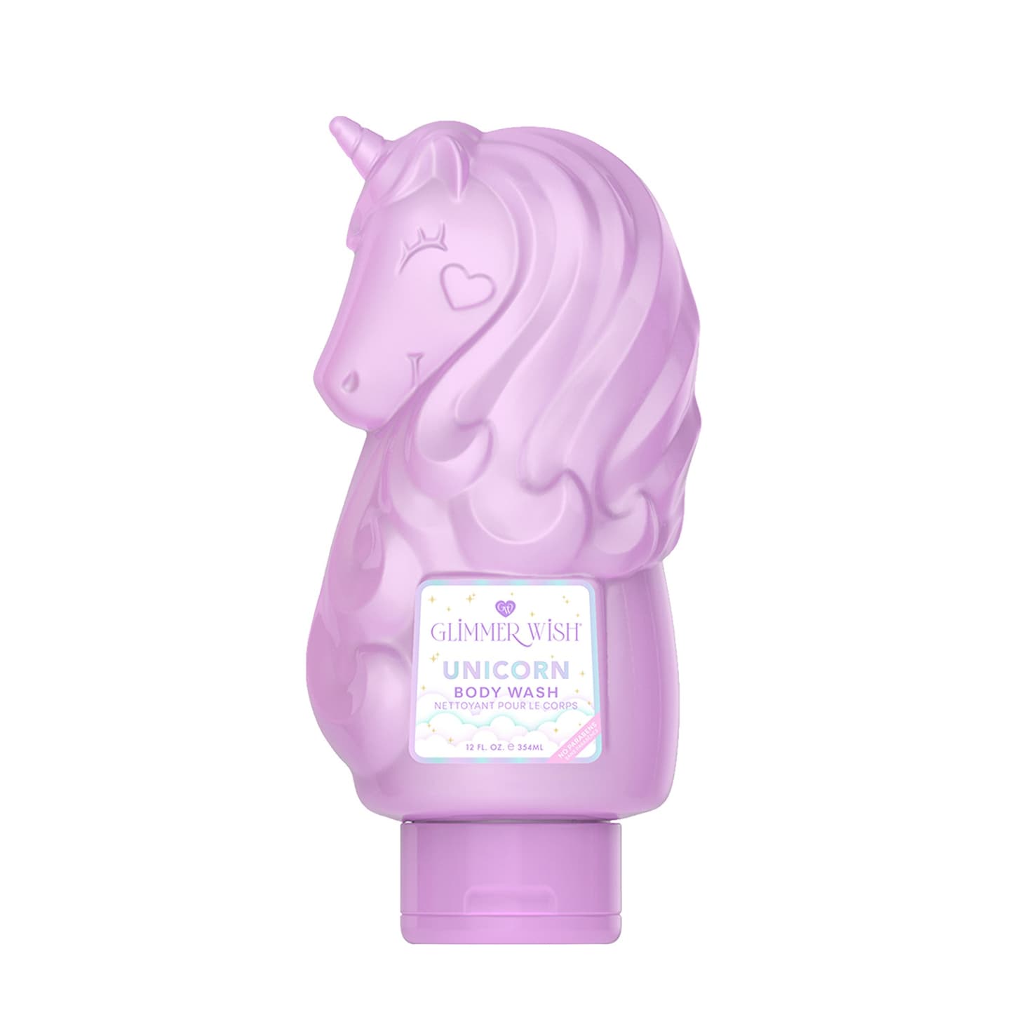 Unicorn Body Wash - Cotton Candy Scented - Gentle Hydrating Kids Body Cleanser with Botanical Ingredients and Clean Formula