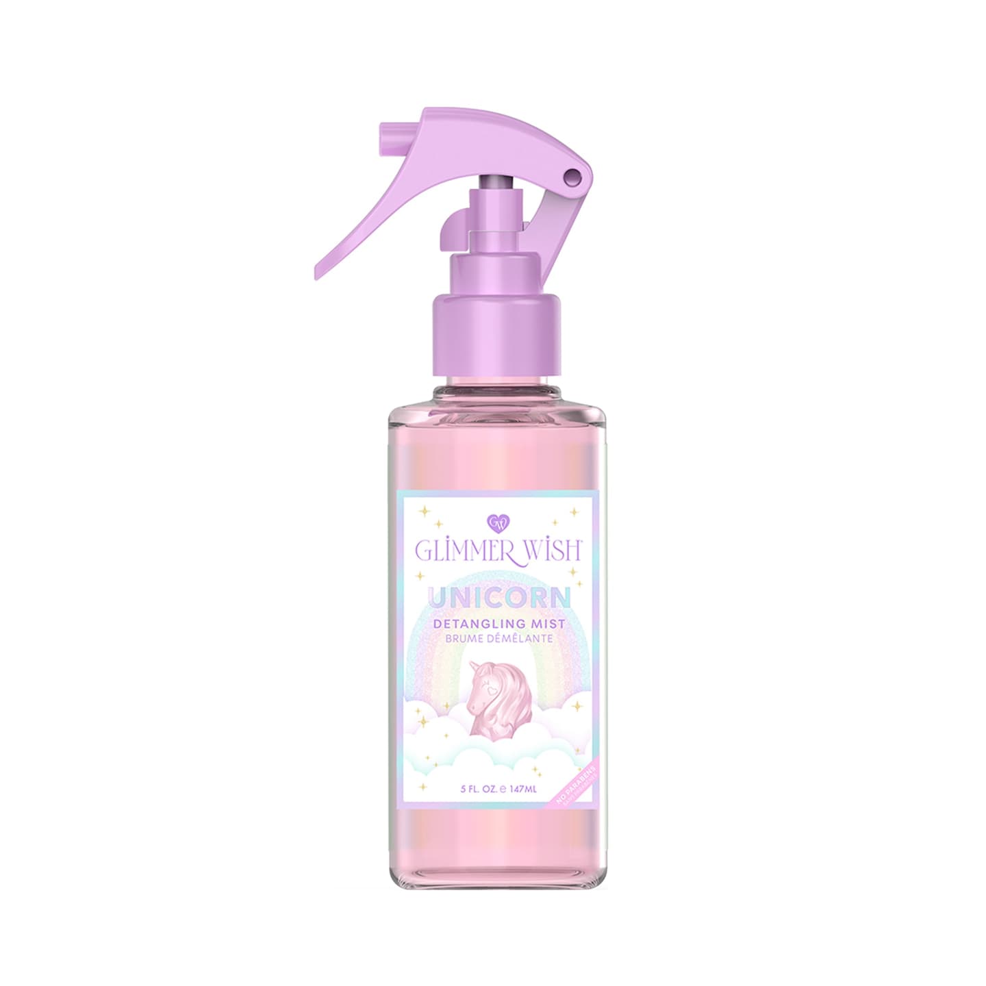 Unicorn Hair Detangling Mist - Hydrating Leave-In Spray for Smooth, Manageable and Tangle-Free Hair