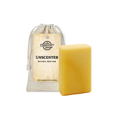 Unscented Aloe Natural Cold Process Soap Bar