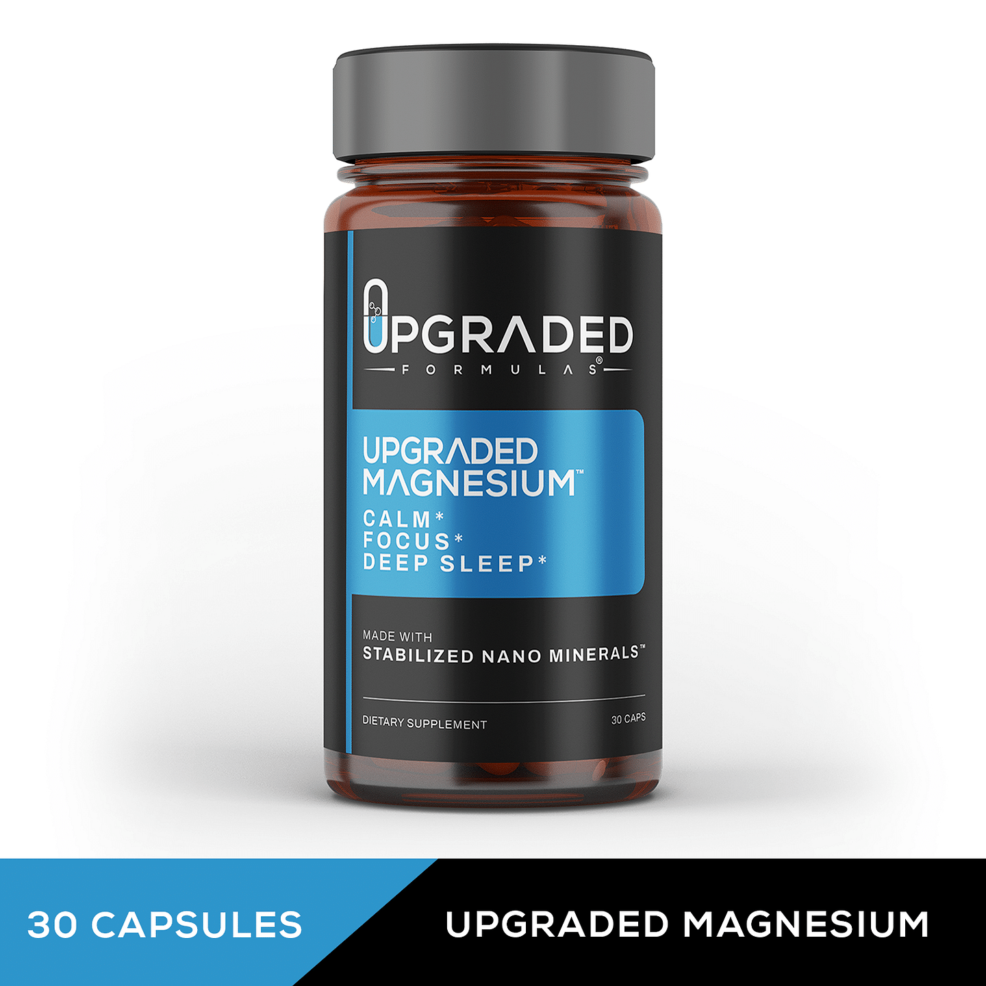 Upgraded Magnesium Capsules (60, 30 ct)