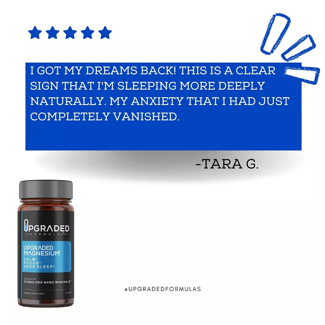 Upgraded Magnesium Capsules (60, 30 ct)