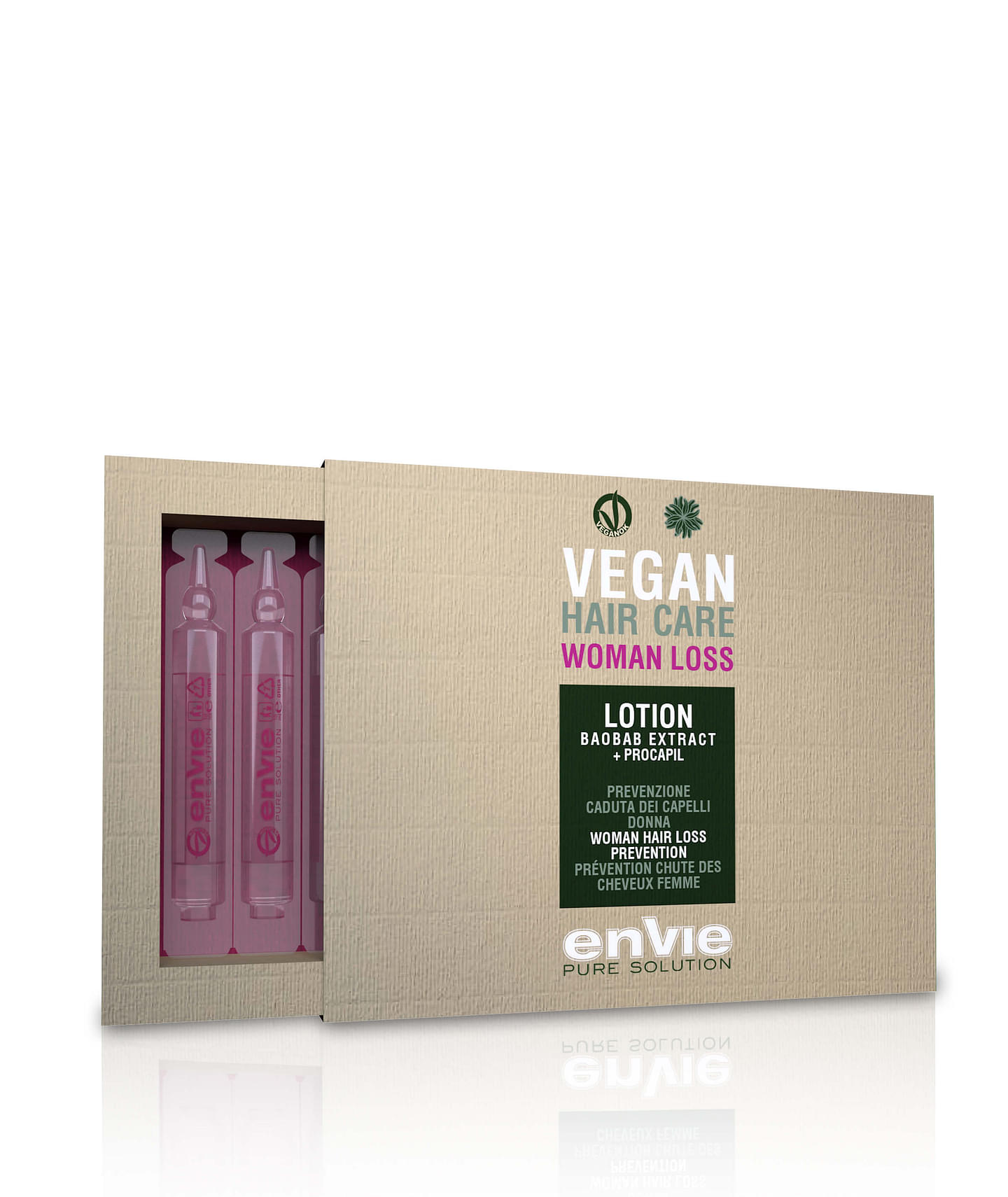 Vegan Hair Care Woman Loss Lotion Baobab Extract + Procapil