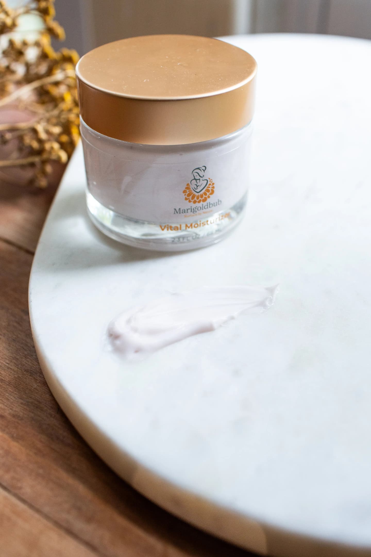 Vital Moisturizer - Ayurvedic Hydrating Face Cream with Aloe Vera, Ashwagandha, Saffron & Jojoba Oil for Soft, Nourished and Radiant Skin