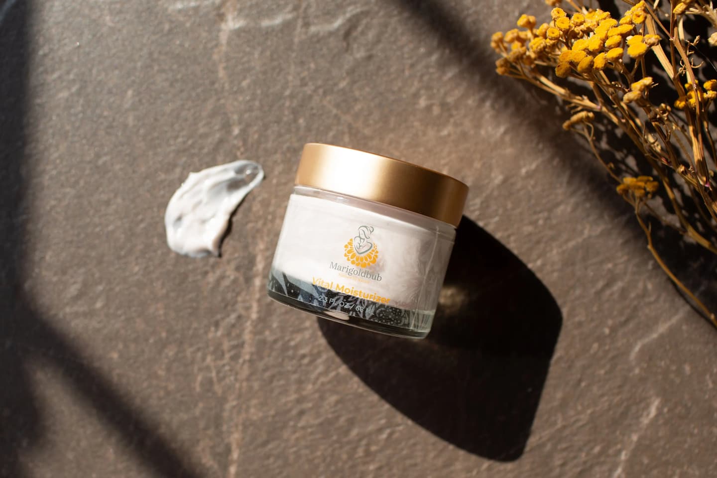 Vital Moisturizer - Ayurvedic Hydrating Face Cream with Aloe Vera, Ashwagandha, Saffron & Jojoba Oil for Soft, Nourished and Radiant Skin