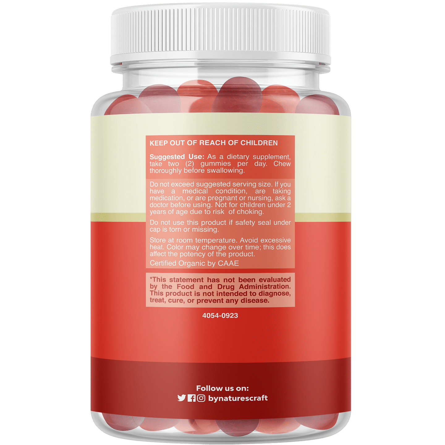 Vitamin D3 Organic  Gummies 2000IU per serving