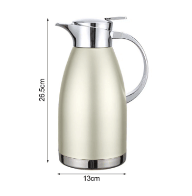 Soga 1.8L Gold Insulated Vacuum Flask 