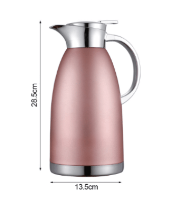 Soga 2.3L Rose Insulated Vacuum Flask 