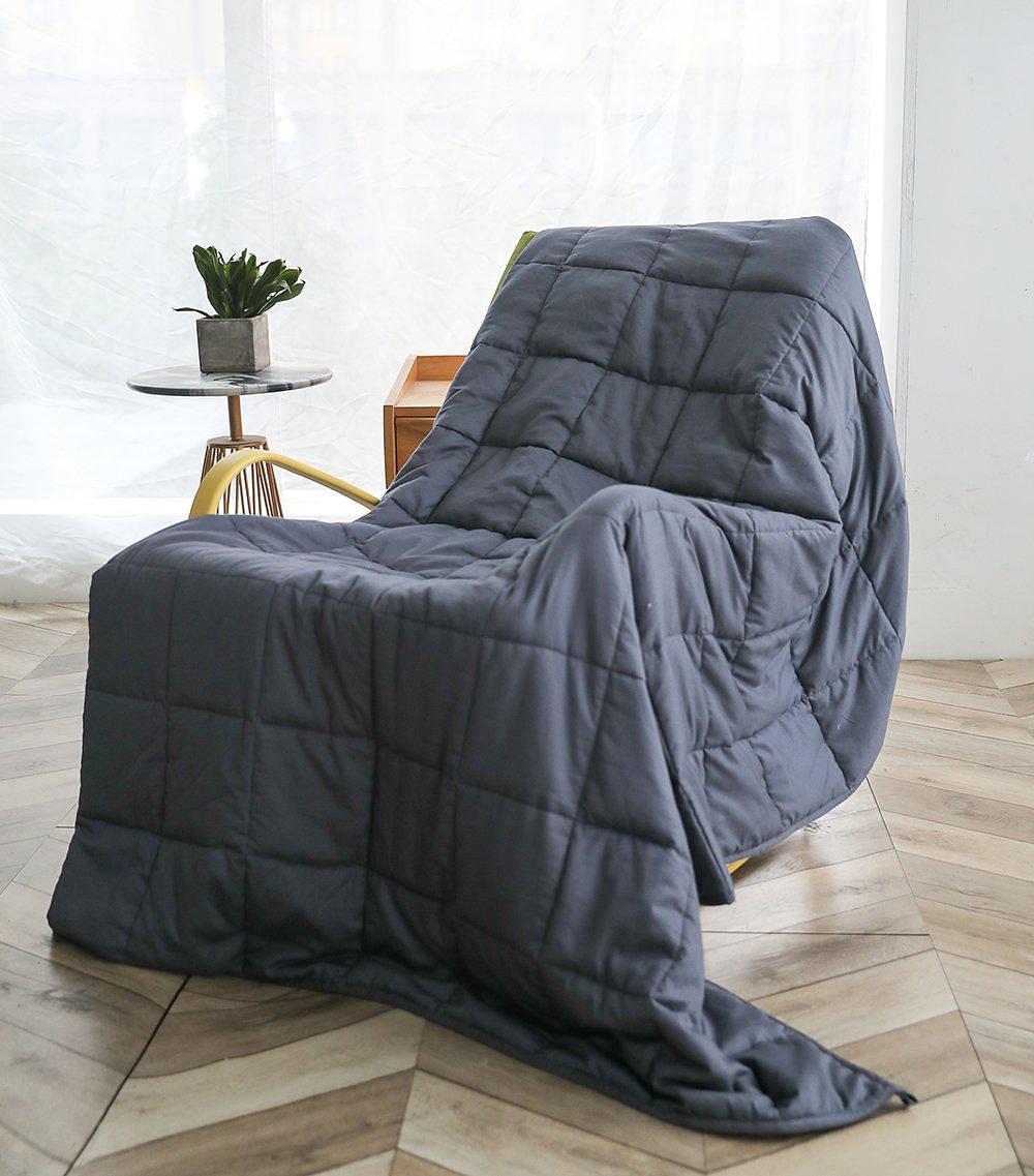 Weighted Blanket with Removable Velvet Cover Included