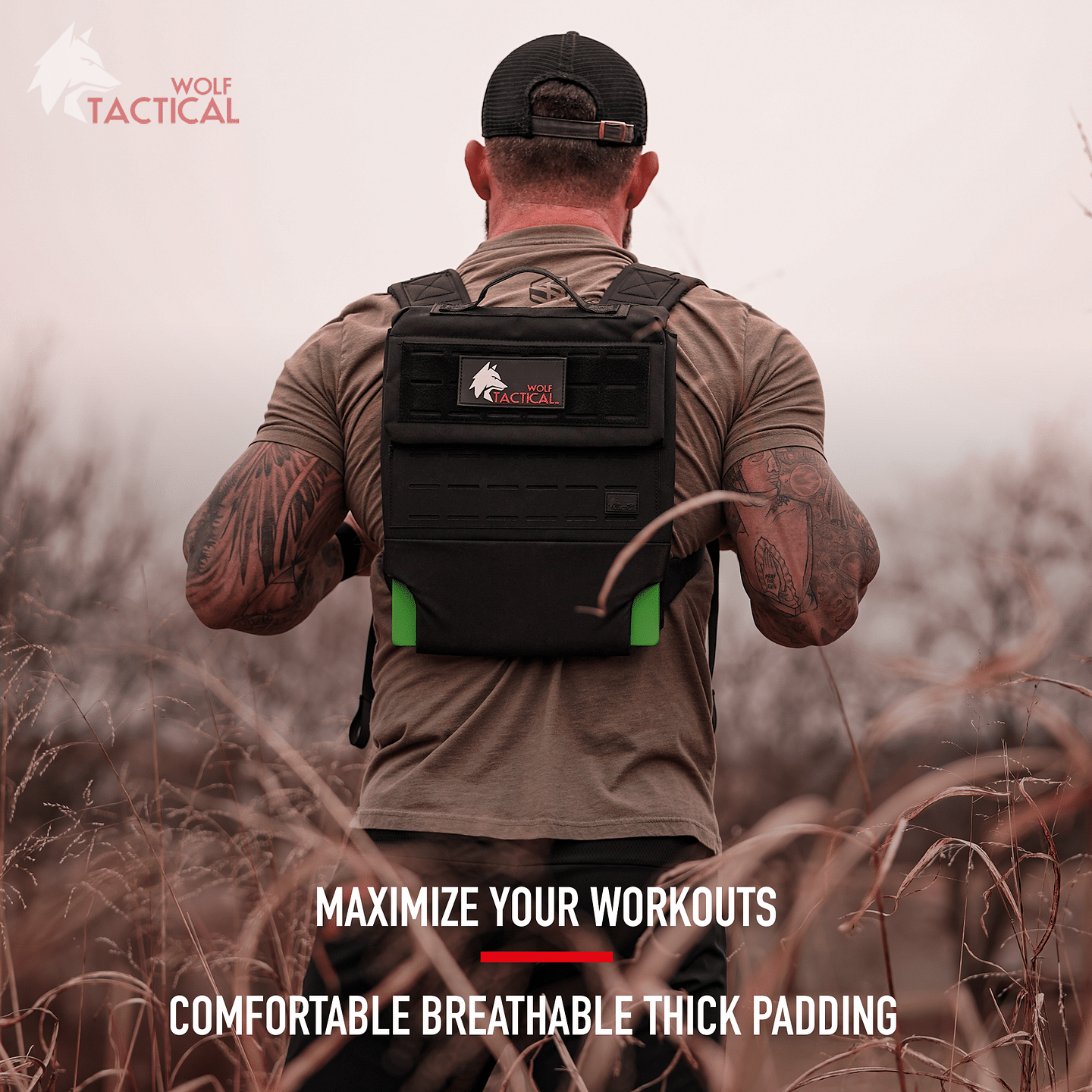Weighted Rucking Backpack Plate Carrier