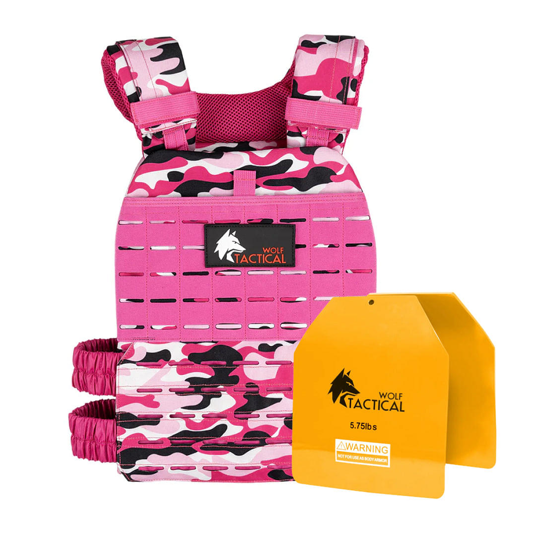 Weighted Vest Plate Carrier and Curved Weight Vest Plates
