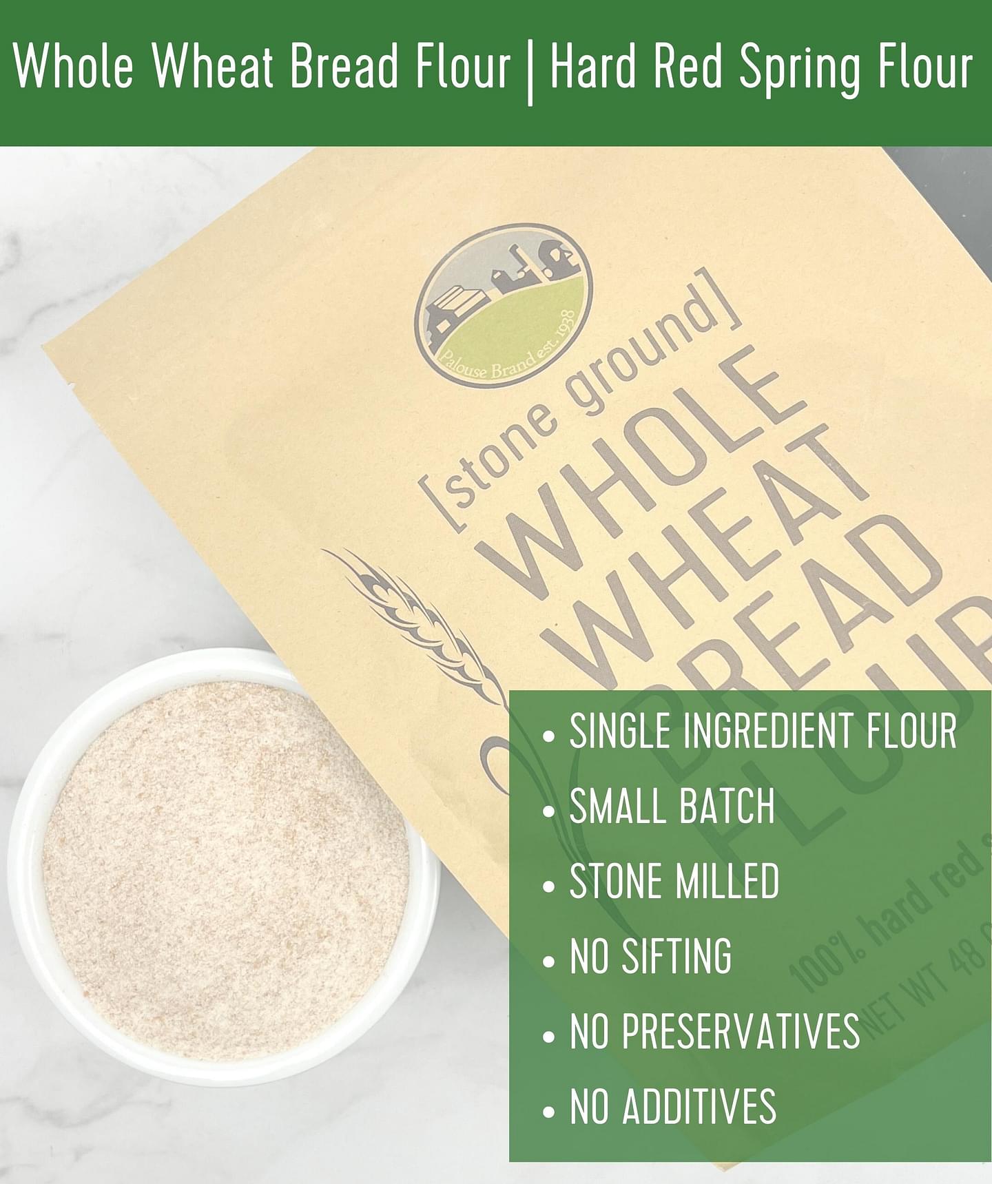 Whole Wheat Bread Flour | 3 LB