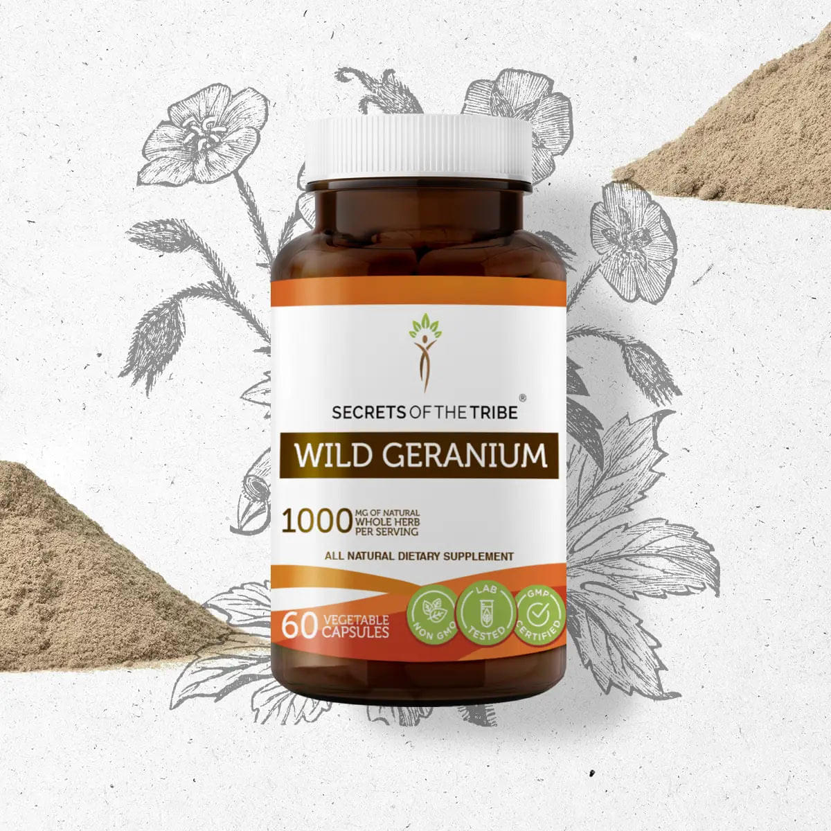 Wild Geranium 60 Capsules image