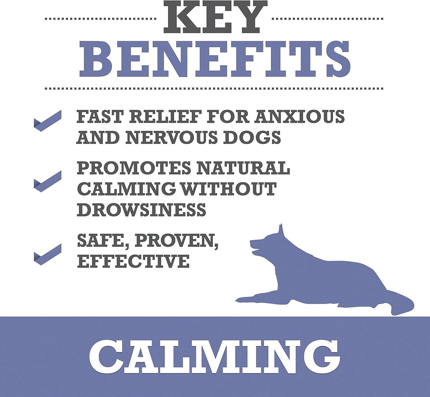 WINPRO | Calming Chews for Dogs, Plasma-Powered for Dog Anxiety Relief, Fast Acting Dog Relaxing Treats for Stress and Anxiety, All Breeds and Sizes, 60 Count, Made in USA
