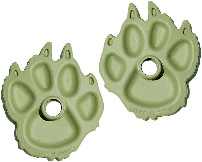 Wolf | Mountain Lion Ski Pole Baskets Wolf Forest Green