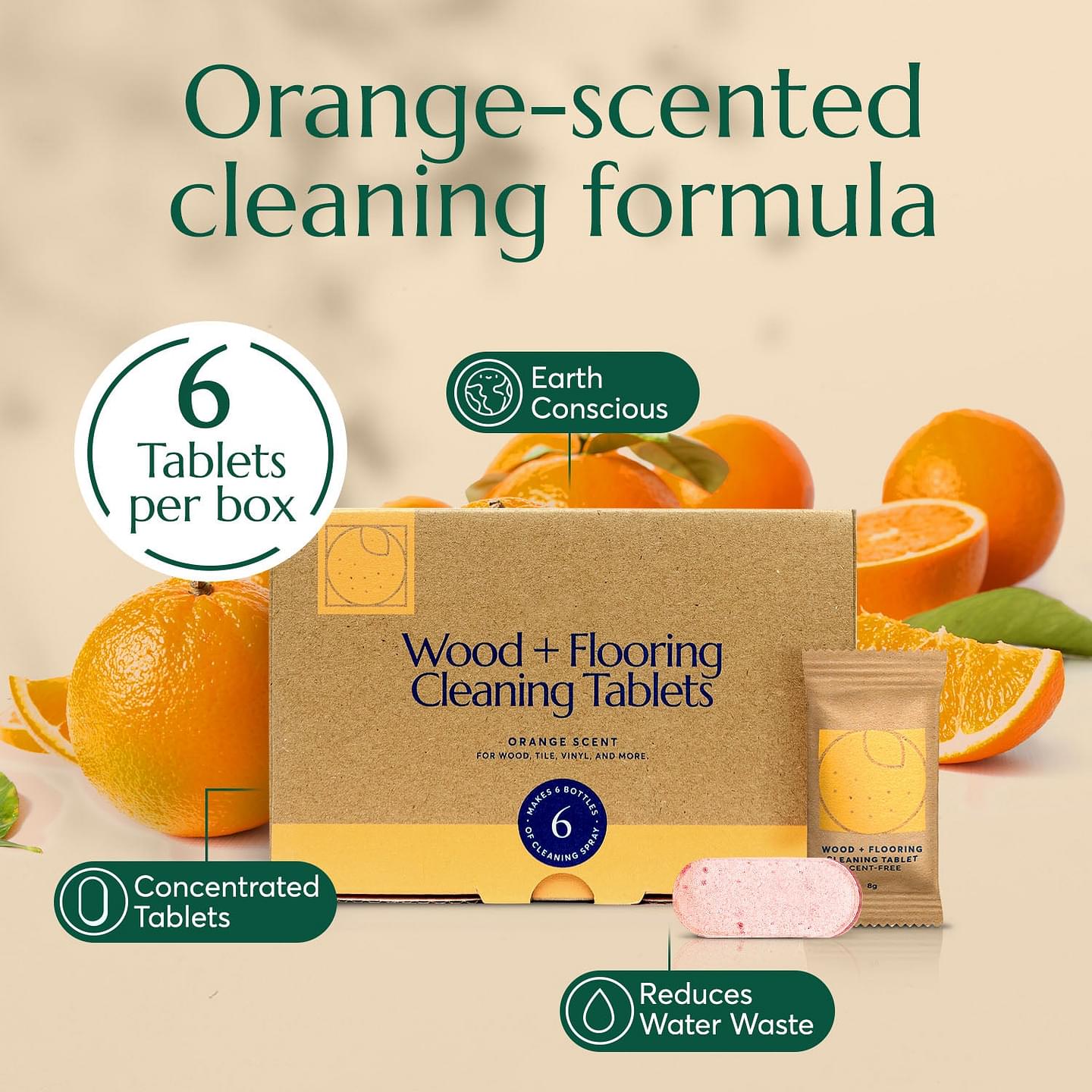 Wood + Flooring Cleaning Tablets