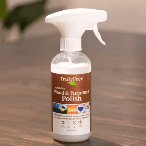 Wood & Furniture Polish Bottle 