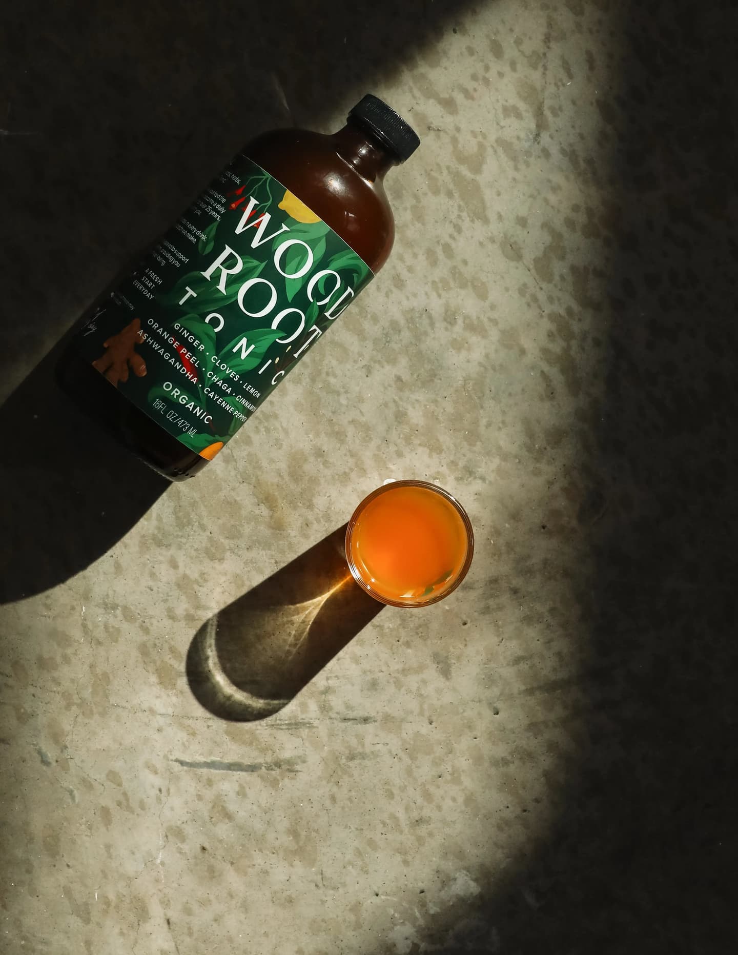 Woodroot Tonic Shot Glass – 2 oz
