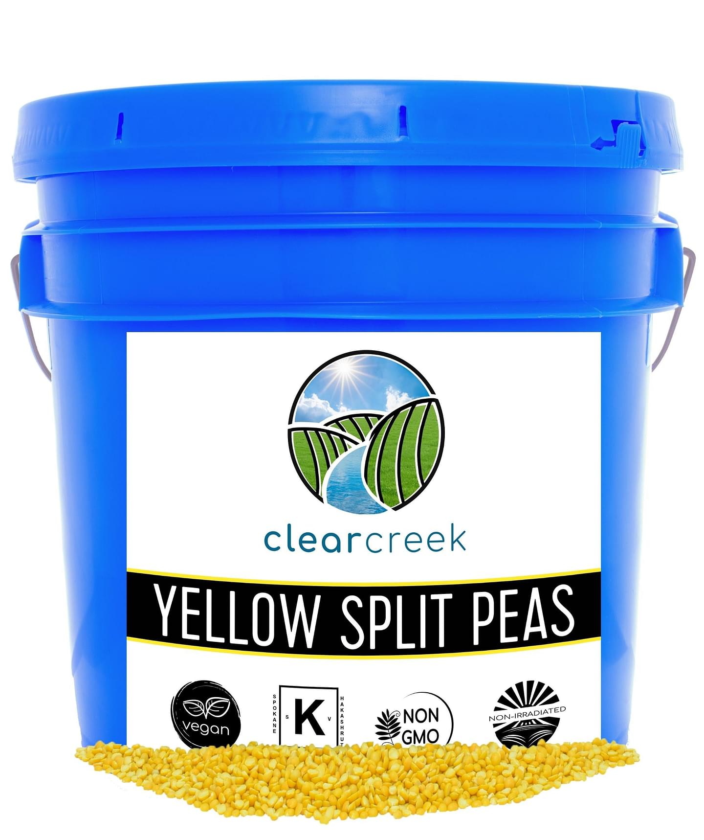 Yellow Split Peas | 25 LBS Bucket