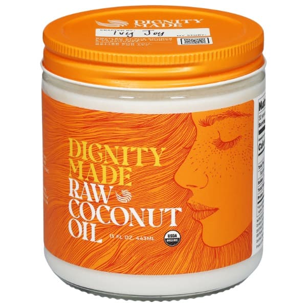 Dignity Made 15oz Raw Coconut Oil Jar