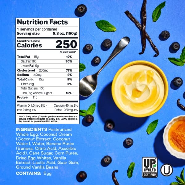 Vanilla Egg-Based Yogurt