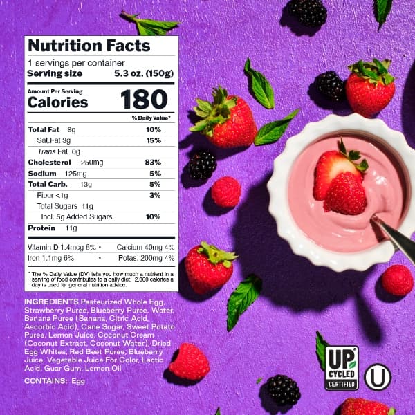 Oolie Berry Blend Egg-Based Yogurt