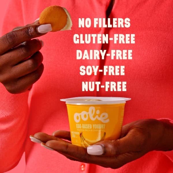 Oolie Banana Cream Egg-Based Yogurt